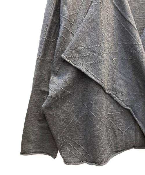 tricot COMME des GARCONS（トリココムデギャルソン）tricot COMME des GARCONS (トリココムデギャルソン) 00s 薄手カーディガン グレー サイズ:不明の古着・服飾アイテム