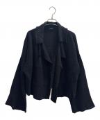 tricot COMME des GARCONSトリココムデギャルソン）の古着「厚手カーディガン」｜ブラック