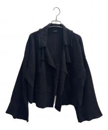 tricot COMME des GARCONS（トリココムデギャルソン）の古着「厚手カーディガン」｜ブラック