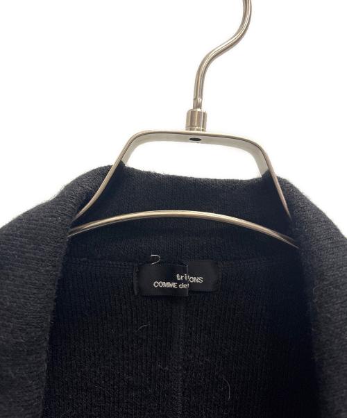 tricot COMME des GARCONS（トリココムデギャルソン）tricot COMME des GARCONS (トリココムデギャルソン) 厚手カーディガン ブラック サイズ:不明の古着・服飾アイテム