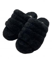 UGG（アグ）の古着「ボアサンダル」｜ブラック