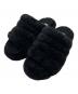 UGG（アグ）の古着「ボアサンダル」｜ブラック