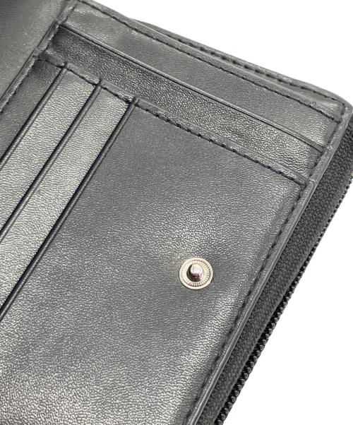MICHAEL KORS（マイケルコース）MICHAEL KORS (マイケルコース) 2つ折り財布 ブラックの古着・服飾アイテム