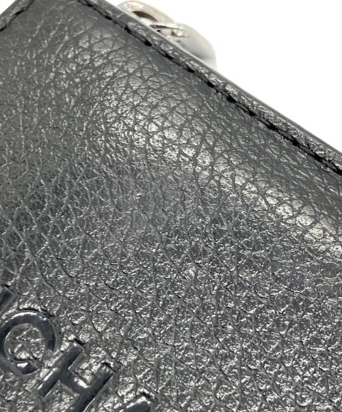 MICHAEL KORS（マイケルコース）MICHAEL KORS (マイケルコース) 2つ折り財布 ブラックの古着・服飾アイテム
