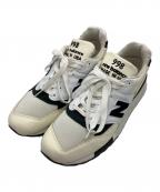 NEW BALANCEニューバランス）の古着「998ローカットスニーカー」｜ベージュ
