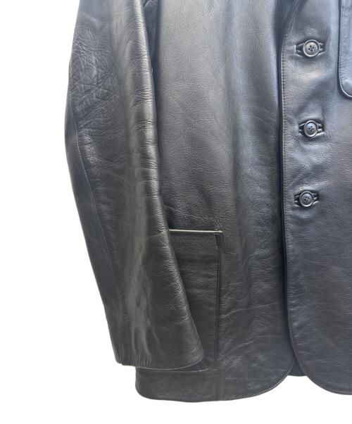 joe hawkins（ジョーホーキンス）joe hawkins (ジョーホーキンス) レザージャケット ブラック サイズ:36の古着・服飾アイテム
