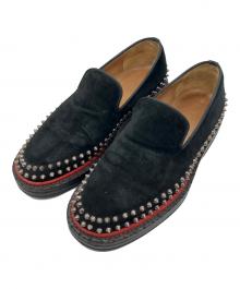 Christian Louboutin（クリスチャン・ルブタン）の古着「スタッズシューズ」｜ブラック