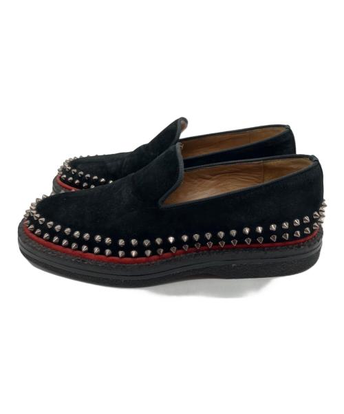 Christian Louboutin（クリスチャン・ルブタン）Christian Louboutin (クリスチャン・ルブタン) スタッズシューズ ブラック サイズ:SIZE 25.5cmの古着・服飾アイテム