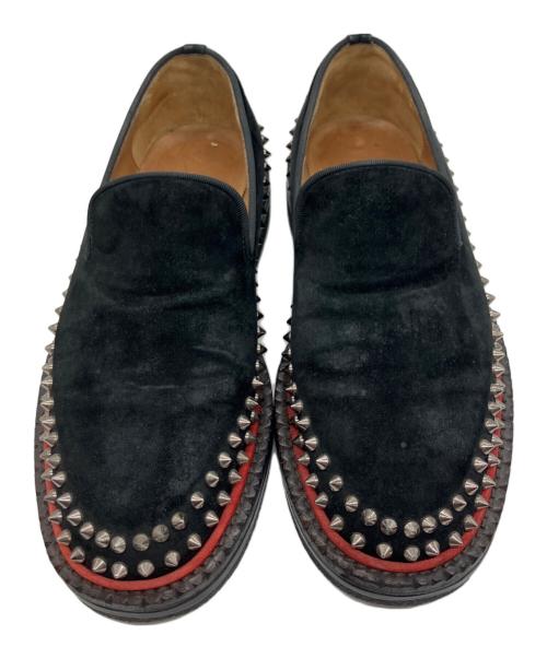 Christian Louboutin（クリスチャン・ルブタン）Christian Louboutin (クリスチャン・ルブタン) スタッズシューズ ブラック サイズ:SIZE 25.5cmの古着・服飾アイテム