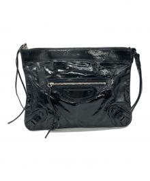 BALENCIAGA（バレンシアガ）の古着「クラッチバッグ」｜ブラック