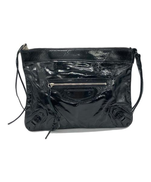 BALENCIAGA（バレンシアガ）BALENCIAGA (バレンシアガ) クラッチバッグ ブラックの古着・服飾アイテム