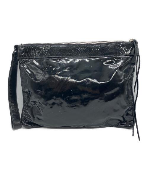BALENCIAGA（バレンシアガ）BALENCIAGA (バレンシアガ) クラッチバッグ ブラックの古着・服飾アイテム