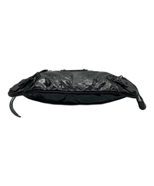 BALENCIAGA（バレンシアガ）BALENCIAGA (バレンシアガ) クラッチバッグ ブラックの古着・服飾アイテム