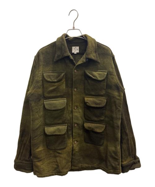 Needles（ニードルズ）Needles (ニードルズ) ウールマルチポケットジャケット グリーン サイズ:Мの古着・服飾アイテム