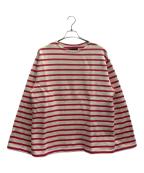 OUTILウティ）の古着「TRICOT HABAS」｜ベージュ×ピンク