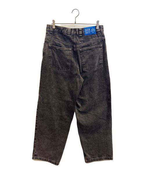 POLAR SKATE CO.（ポーラースケートカンパニー）POLAR SKATE CO. (ポーラースケートカンパニー) BIG BOYバギーデニムパンツ ブラック サイズ:Мの古着・服飾アイテム