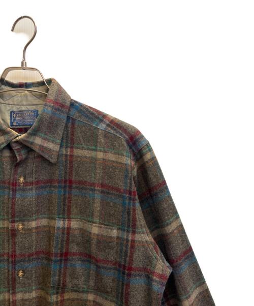 PENDLETON（ペンドルトン）PENDLETON (ペンドルトン) 長袖シャツ グレー サイズ:Ｌの古着・服飾アイテム