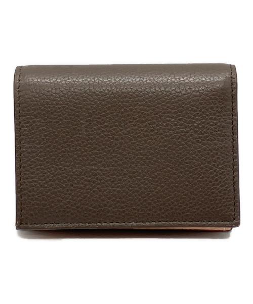GUCCI（グッチ）GUCCI (グッチ) バイカラースモールウォレット　ダブルＧ ピンク×グレーの古着・服飾アイテム