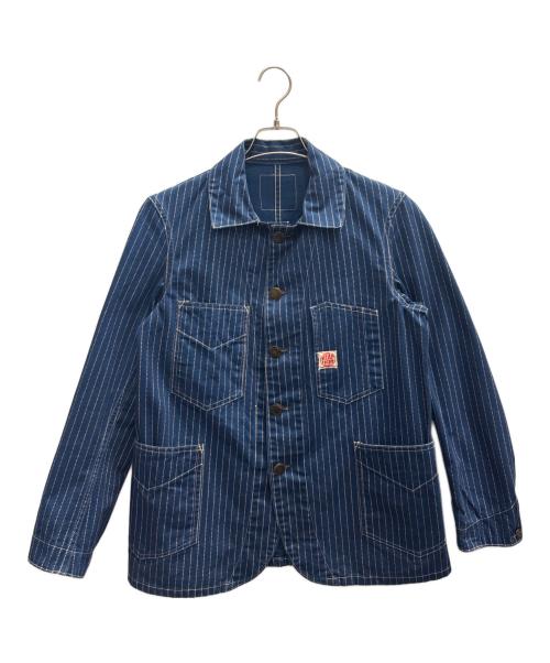 HEADLIGHT（ヘッドライト）HEADLIGHT (ヘッドライト) ウォバッシュカバーオール ネイビー サイズ:Ｓの古着・服飾アイテム