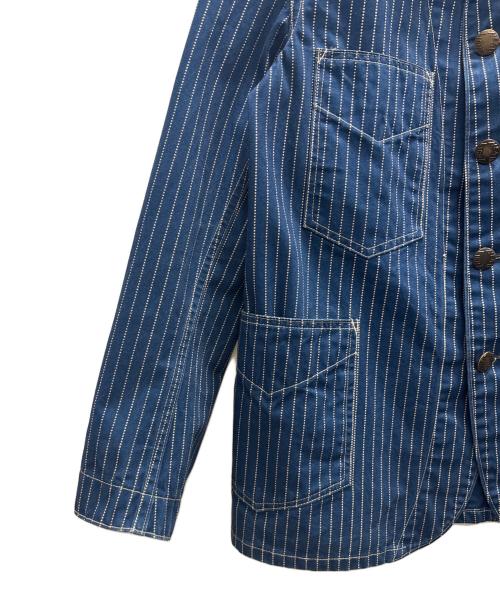 HEADLIGHT（ヘッドライト）HEADLIGHT (ヘッドライト) ウォバッシュカバーオール ネイビー サイズ:Ｓの古着・服飾アイテム