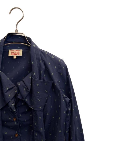 Vivienne Westwood RED LABEL（ヴィヴィアンウエストウッドレッドレーベル）Vivienne Westwood RED LABEL (ヴィヴィアンウエストウッドレッドレーベル) 長袖シャツ ネイビー サイズ:1の古着・服飾アイテム