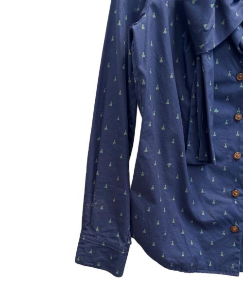 Vivienne Westwood RED LABEL（ヴィヴィアンウエストウッドレッドレーベル）Vivienne Westwood RED LABEL (ヴィヴィアンウエストウッドレッドレーベル) 長袖シャツ ネイビー サイズ:1の古着・服飾アイテム
