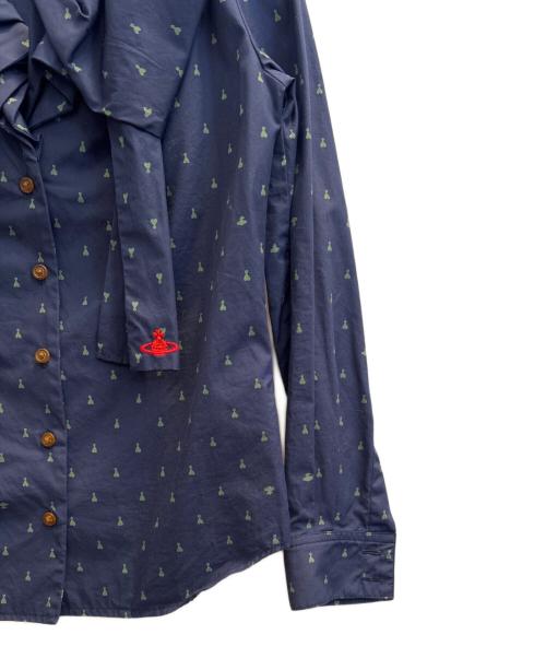 Vivienne Westwood RED LABEL（ヴィヴィアンウエストウッドレッドレーベル）Vivienne Westwood RED LABEL (ヴィヴィアンウエストウッドレッドレーベル) 長袖シャツ ネイビー サイズ:1の古着・服飾アイテム