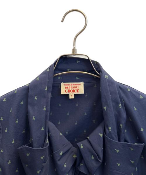 Vivienne Westwood RED LABEL（ヴィヴィアンウエストウッドレッドレーベル）Vivienne Westwood RED LABEL (ヴィヴィアンウエストウッドレッドレーベル) 長袖シャツ ネイビー サイズ:1の古着・服飾アイテム