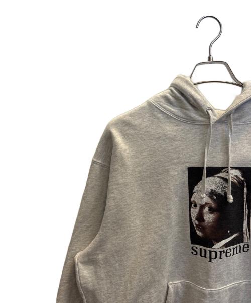 SUPREME（シュプリーム）SUPREME (シュプリーム) Pearl Hooded Sweatshirt グレー サイズ:Ｌの古着・服飾アイテム