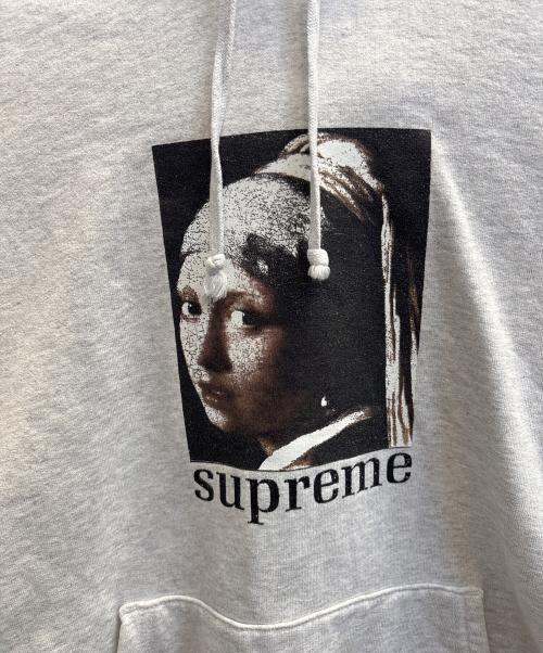 SUPREME（シュプリーム）SUPREME (シュプリーム) Pearl Hooded Sweatshirt グレー サイズ:Ｌの古着・服飾アイテム