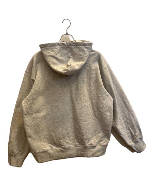 SUPREME（シュプリーム）SUPREME (シュプリーム) Pearl Hooded Sweatshirt グレー サイズ:Ｌの古着・服飾アイテム