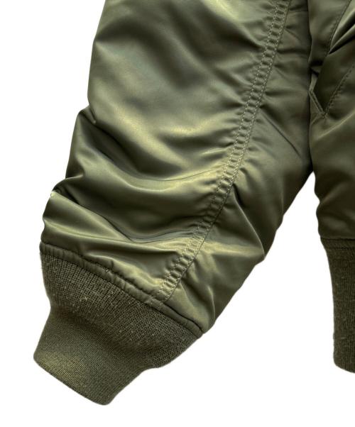 ALPHA（アルファ）ALPHA (アルファ) MA-1ジャケット グリーン サイズ:XLの古着・服飾アイテム