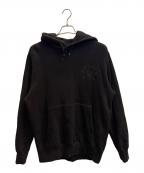 BEAMS PLUSビームスプラス）の古着「GRAPHIC HOODパーカー　」｜ブラック