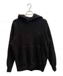 BEAMS PLUS（ビームスプラス）の古着「GRAPHIC HOODパーカー　」｜ブラック