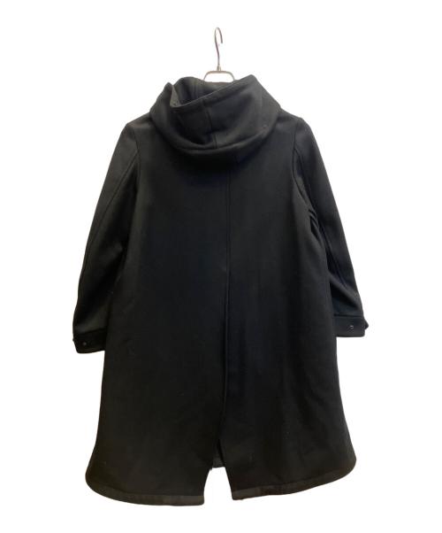 THE RERACS（ザ リラクス）THE RERACS (ザ リラクス) フーデットウールコート ブラック サイズ:36の古着・服飾アイテム