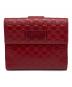 GUCCI（グッチ）の古着「グッチシマ　2つ折り財布」｜レッド
