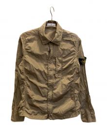 STONE ISLAND（ストーンアイランド）の古着「NYLON METAL SHIRT JACKET」｜グレー
