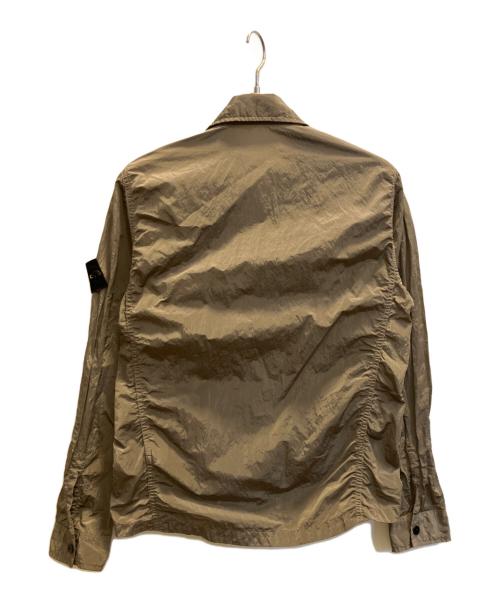 STONE ISLAND（ストーンアイランド）STONE ISLAND (ストーンアイランド) NYLON METAL SHIRT JACKET グレー サイズ:SIZE Mの古着・服飾アイテム
