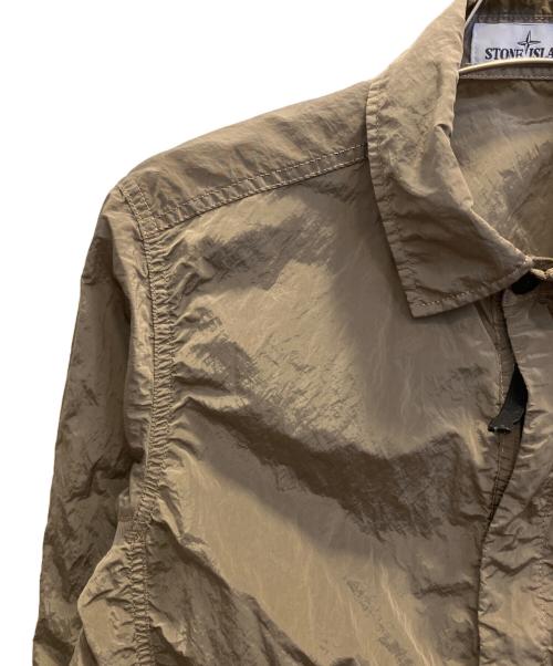 STONE ISLAND（ストーンアイランド）STONE ISLAND (ストーンアイランド) NYLON METAL SHIRT JACKET グレー サイズ:SIZE Mの古着・服飾アイテム