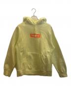 SUPREMEシュプリーム）の古着「Box Logo Hooded Sweatshirt」｜イエロー