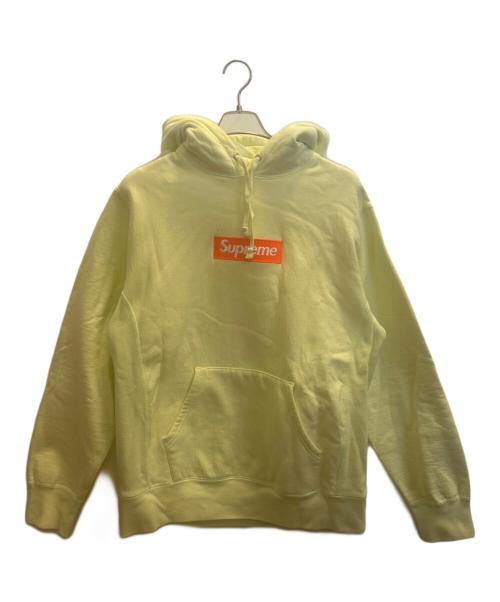 SUPREME（シュプリーム）SUPREME (シュプリーム) Box Logo Hooded Sweatshirt イエロー サイズ:Ｌの古着・服飾アイテム