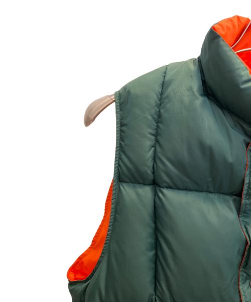 SIERRA DESIGNS（シエラデザインズ）SIERRA DESIGNS (シエラデザインズ) BEAMS (ビームス) リバーシブルベスト オレンジ×グリーン サイズ:SIZE XLの古着・服飾アイテム