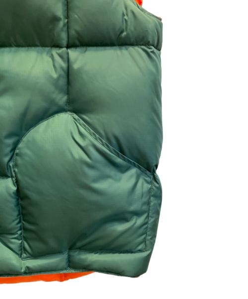 SIERRA DESIGNS（シエラデザインズ）SIERRA DESIGNS (シエラデザインズ) BEAMS (ビームス) リバーシブルベスト オレンジ×グリーン サイズ:SIZE XLの古着・服飾アイテム