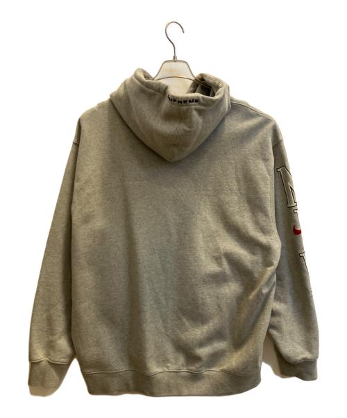 SUPREME（シュプリーム）SUPREME (シュプリーム) NIKE (ナイキ) プルオーバーパーカー グレー サイズ:SIZE XLの古着・服飾アイテム