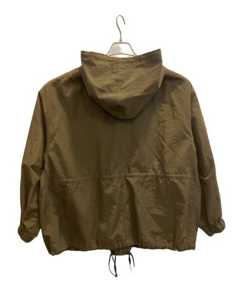 ARGUE（アーギュ）ARGUE (アーギュ) COTTON NYLON BALLOON FOODIE オリーブ サイズ:SIZE Freeの古着・服飾アイテム