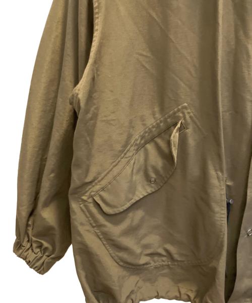 ARGUE（アーギュ）ARGUE (アーギュ) COTTON NYLON BALLOON FOODIE オリーブ サイズ:SIZE Freeの古着・服飾アイテム