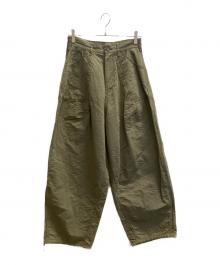ARGUE（アーギュ）の古着「COTTON TWILL MOV PANT」｜カーキ