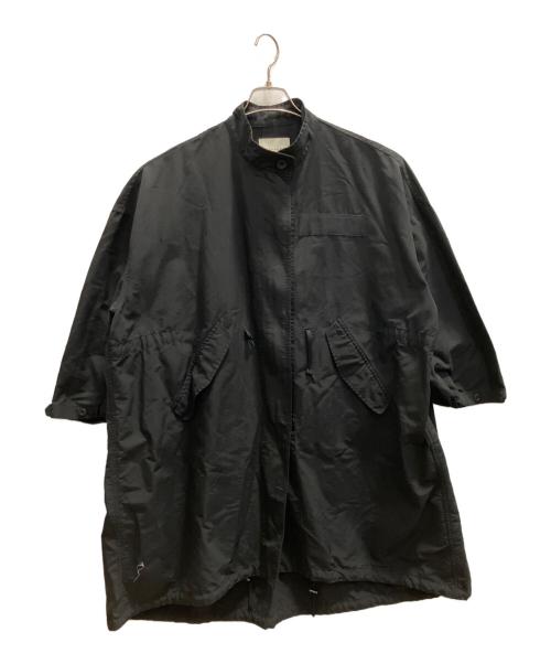 ARGUE（アーギュ）ARGUE (アーギュ) コットンナイロンコート ブラック サイズ:SIZE Freeの古着・服飾アイテム