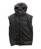 ARGUEアーギュ）の古着「COCOON COAT VEST」｜ブラック