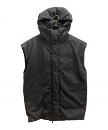 ARGUE（アーギュ）の古着「COCOON COAT VEST」｜ブラック